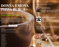 DONNA EMONA PIZZA BURGR+